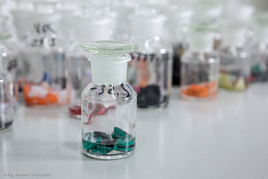 shein greenpeace quimicos toxicos