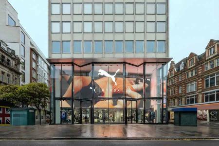 Puma abre una gran tienda insignia en el centro de Londres.