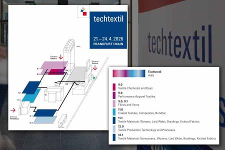 Nuevos expositores y nueva sectorización en Techtextil 26, que crece.
