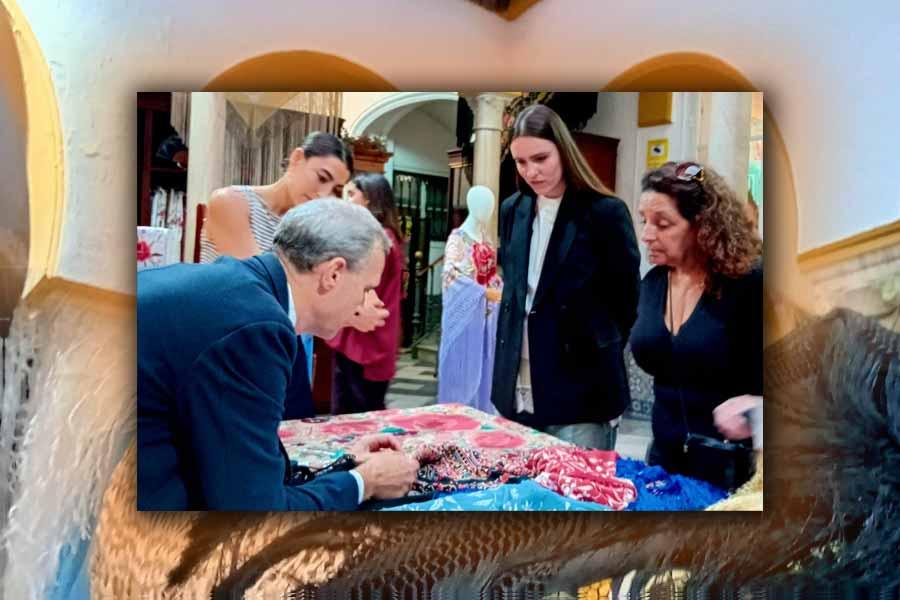 Andalucía potencia las ventas de la moda flamenca en el exterior.