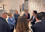 Autoridades de Valencia visitaron a expositores de la Comunidad en Heimtextil.